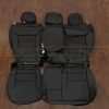Honda CRV Leather Seat Kit - Black - Rear seat upholstery with armrest