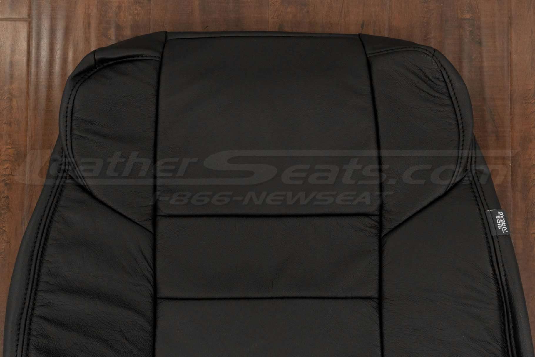 Upper section of front backrest