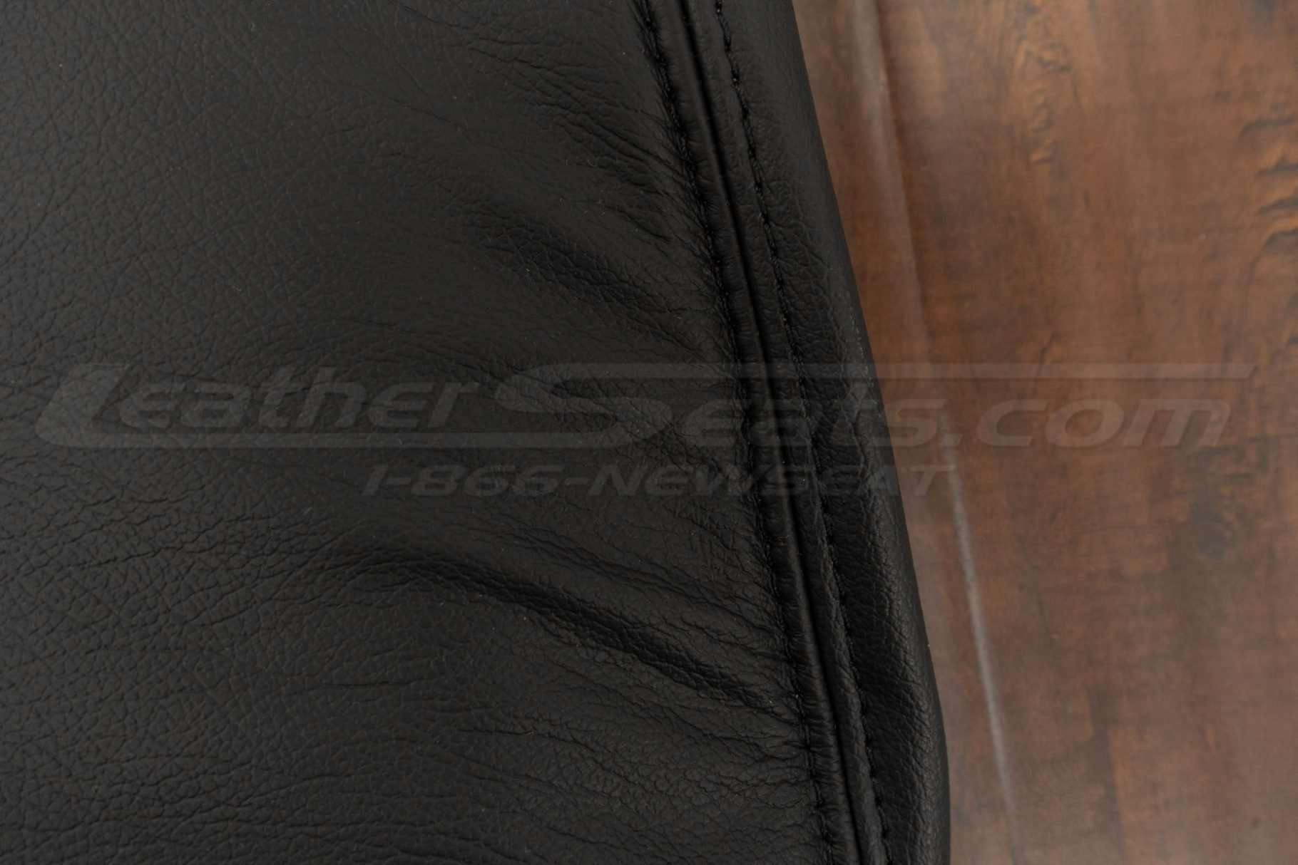 Matching Black stitching