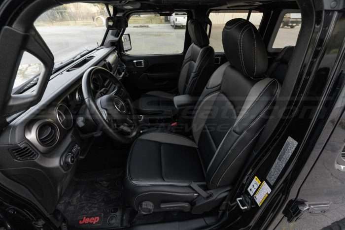 Jeep Wrangler front driver seat alternative angle