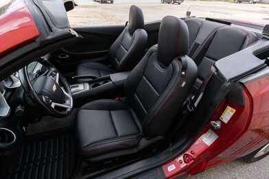 2015 Chevrolet Camaro Black Leather Seats - Featured Image