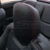Chevrolet Camaro leather headrest with Cardinal double-stitching