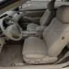 04-09 Toyota Solara Installed Leather Seats - Ivory - alternative angle