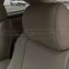 04-09 Toyota Solara Installed Leather Seats - Ivory - Front driver's headrest with matching stitching