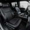 Ford F150 Supercab Installed Quilted Lather Seats - Black - Front passenger seats