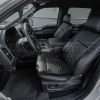 Ford F150 Supercab Installed Quilted Lather Seats - Black - Front drivers seat