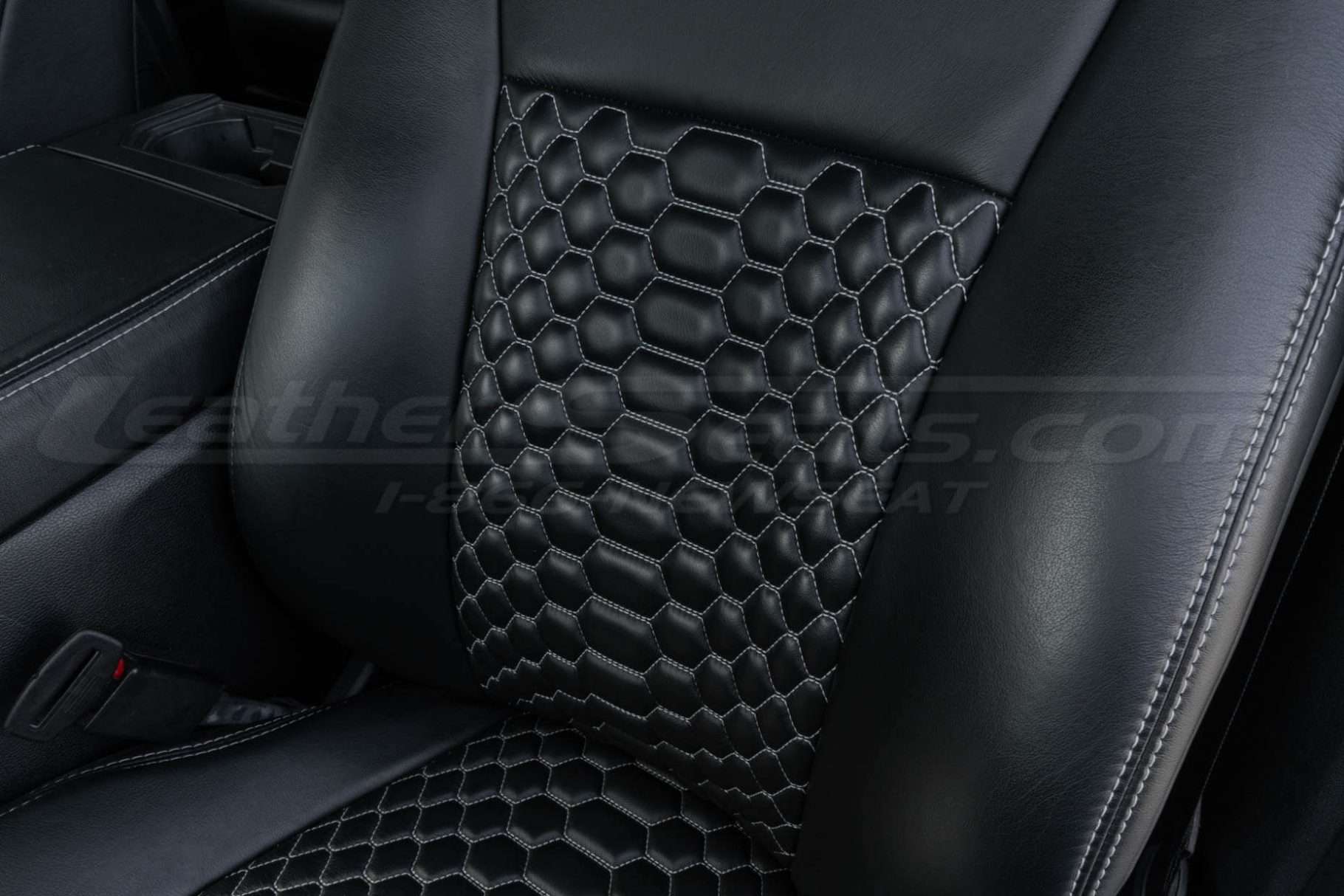 CNC Stitched insert close-up