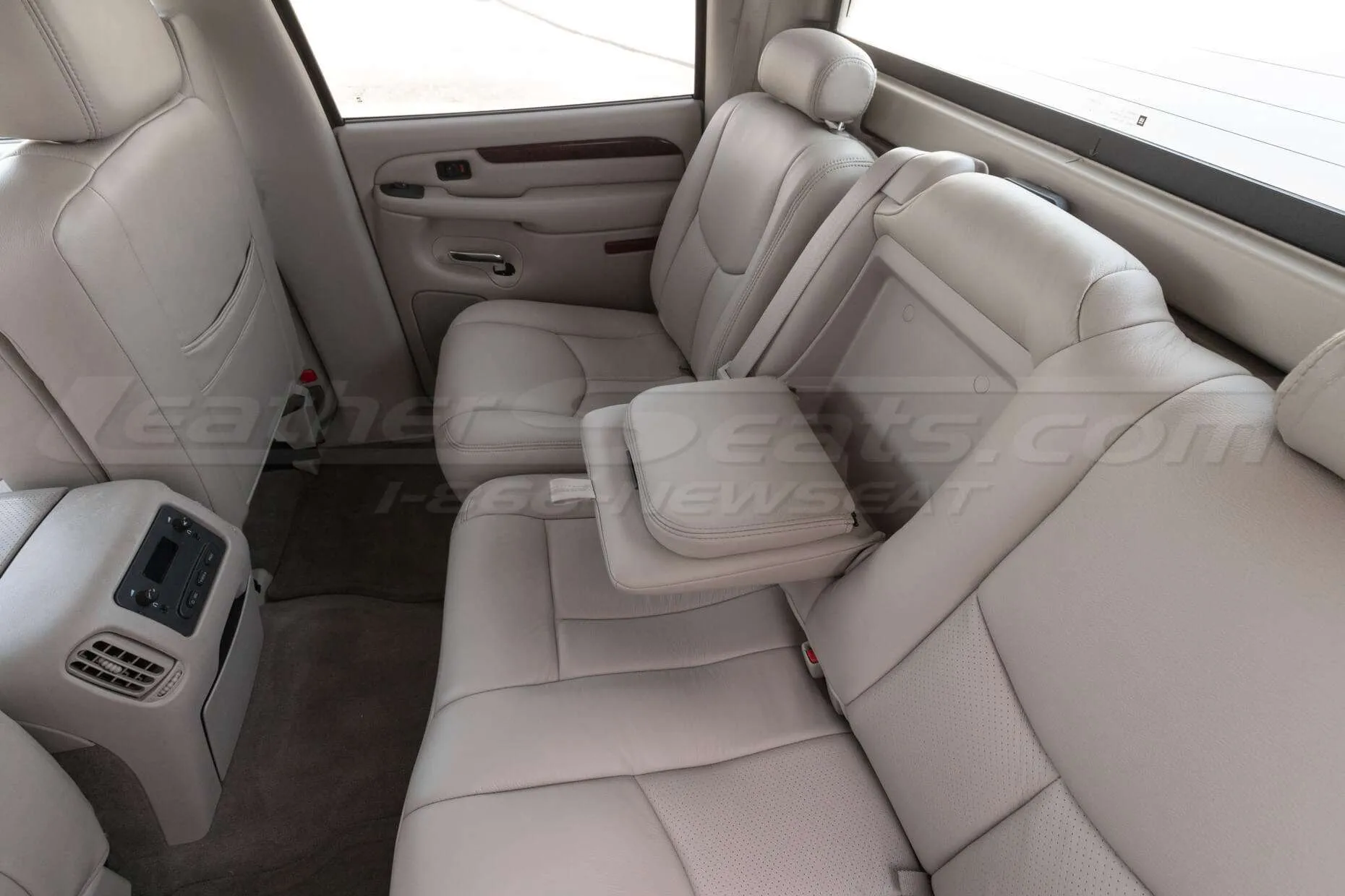 Cadillac Escalade EXT Leather Seats - Canvas - Rear seat upholstery with armrest