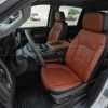 Chevy Silverado Installed Leather Seats - Front driver seat alternative angle