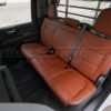 Chevrolet Silverado Leather Seats - Black & Mitt Brown - Rear seats from drivers side
