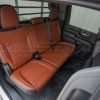 Chevy Silverado Leather Seats - Black & Mitt Brown - Rear seats from passenger side