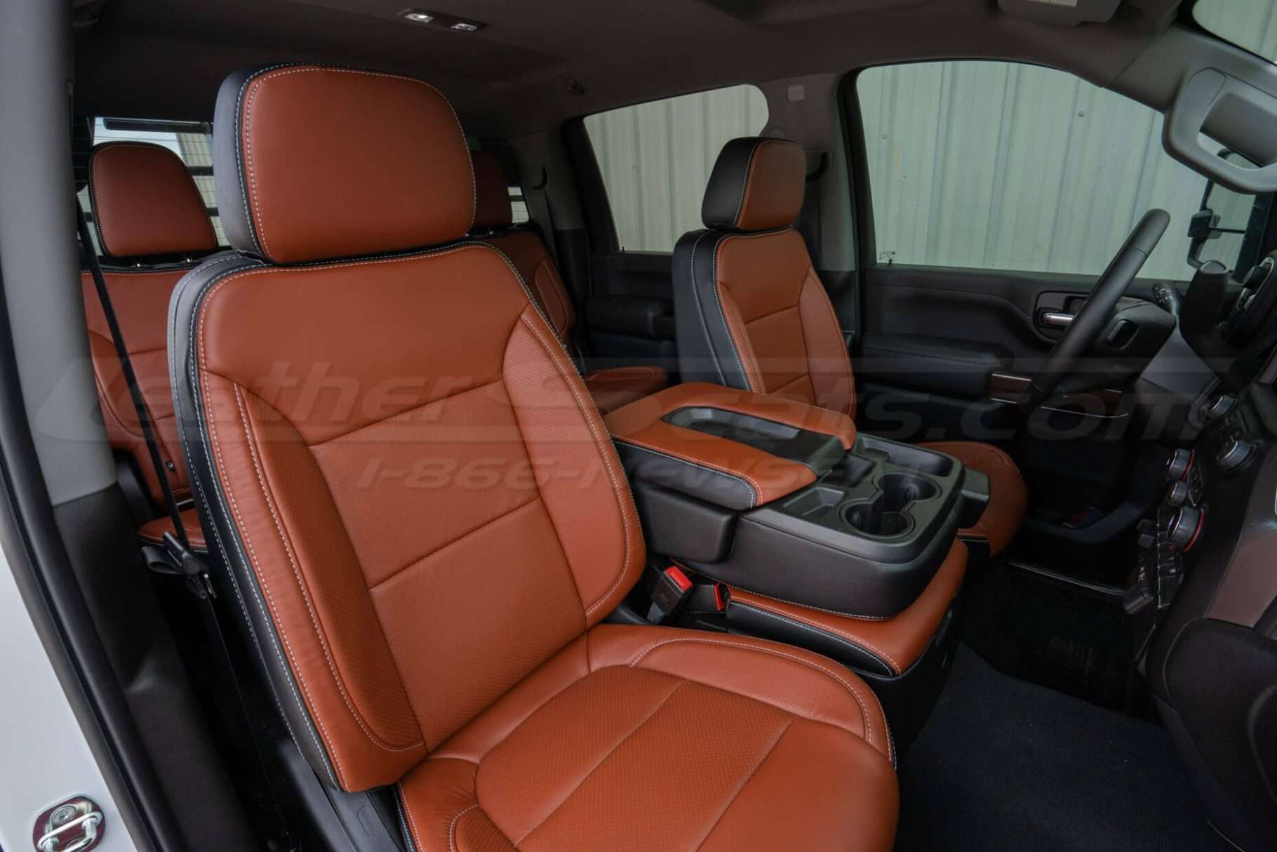 Front backrest up of front passsenger seat