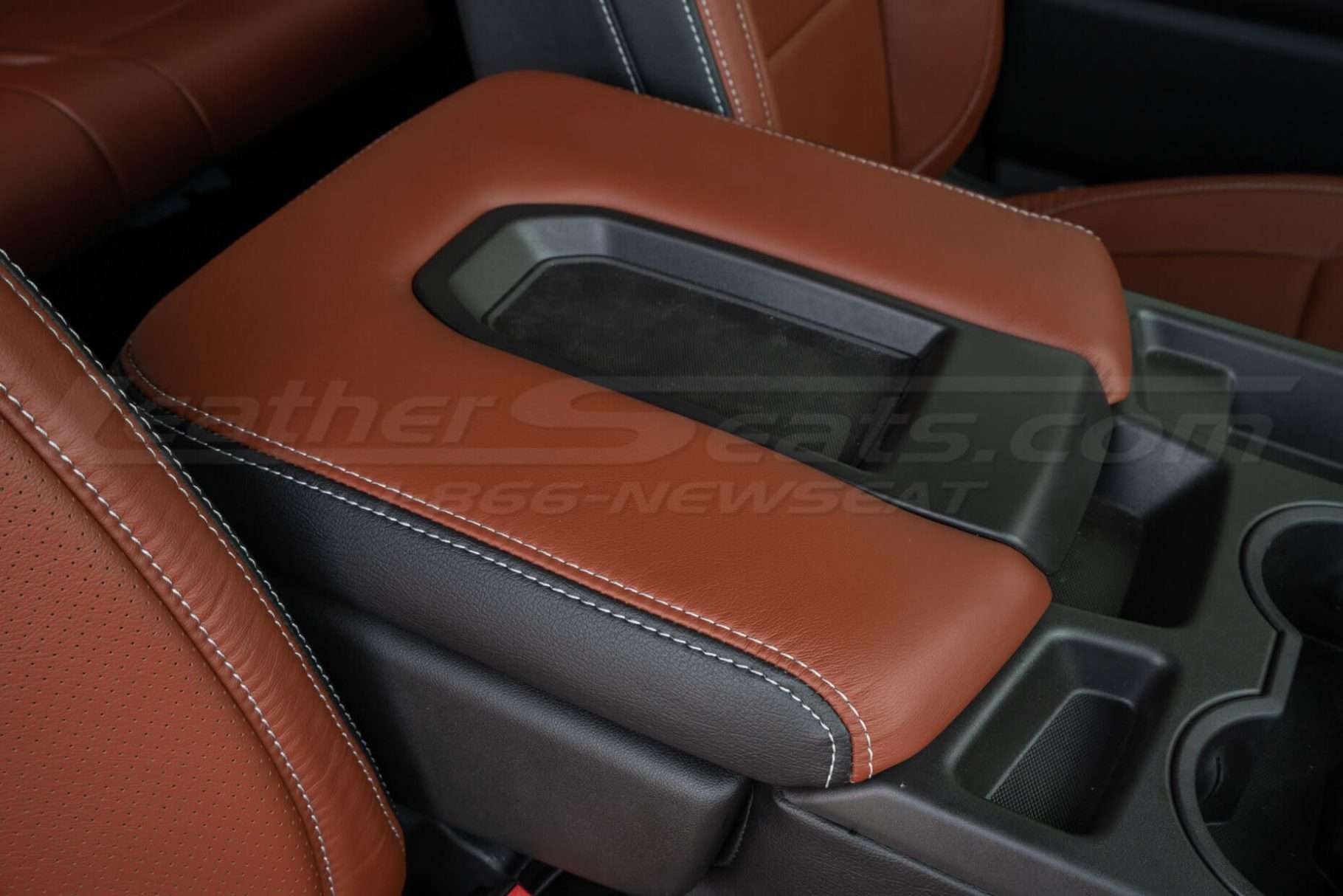 Leather Console lid cover replacement