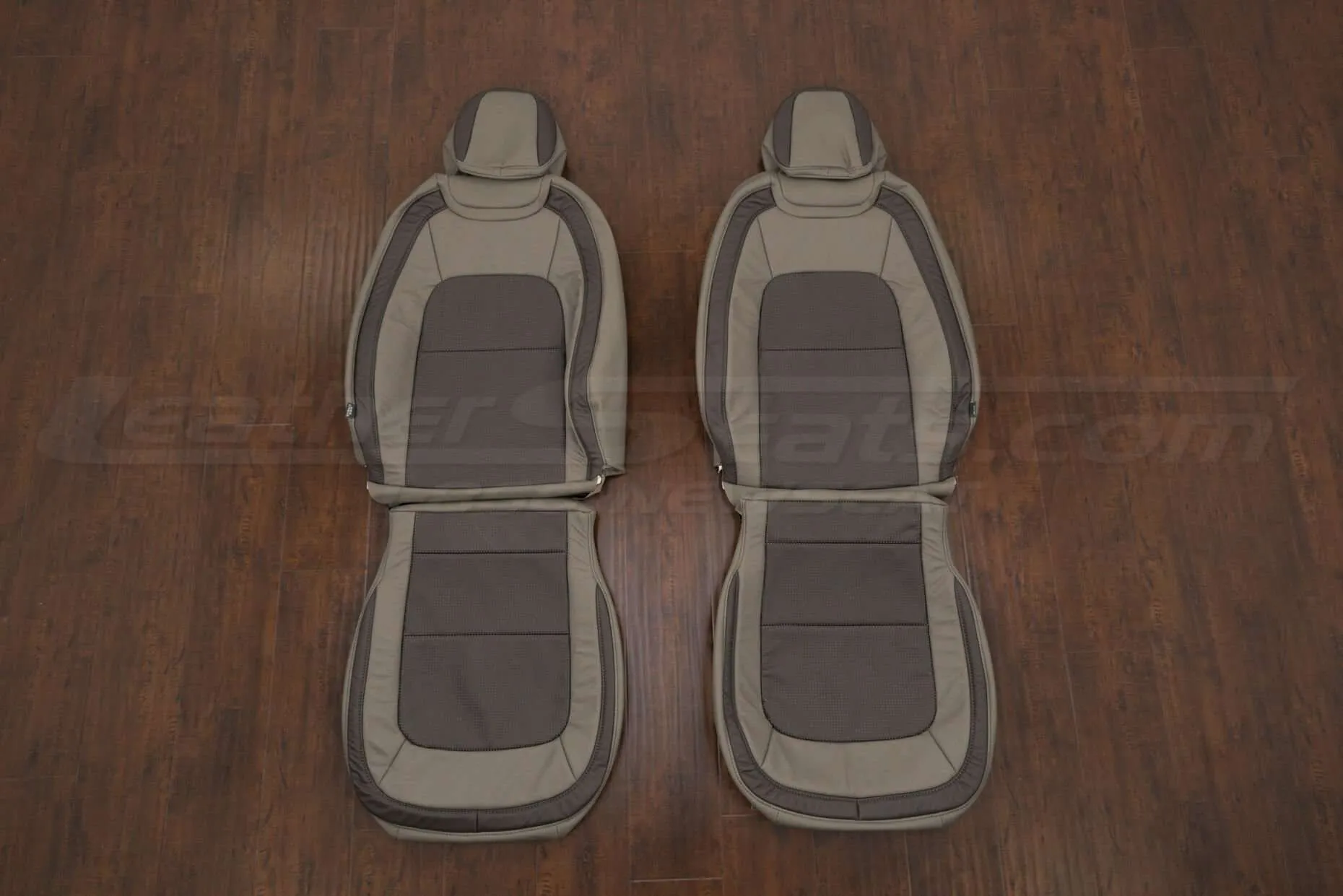 GMC Canyon Leather Seat Kit - Bristol & Java - Front seat upholstery