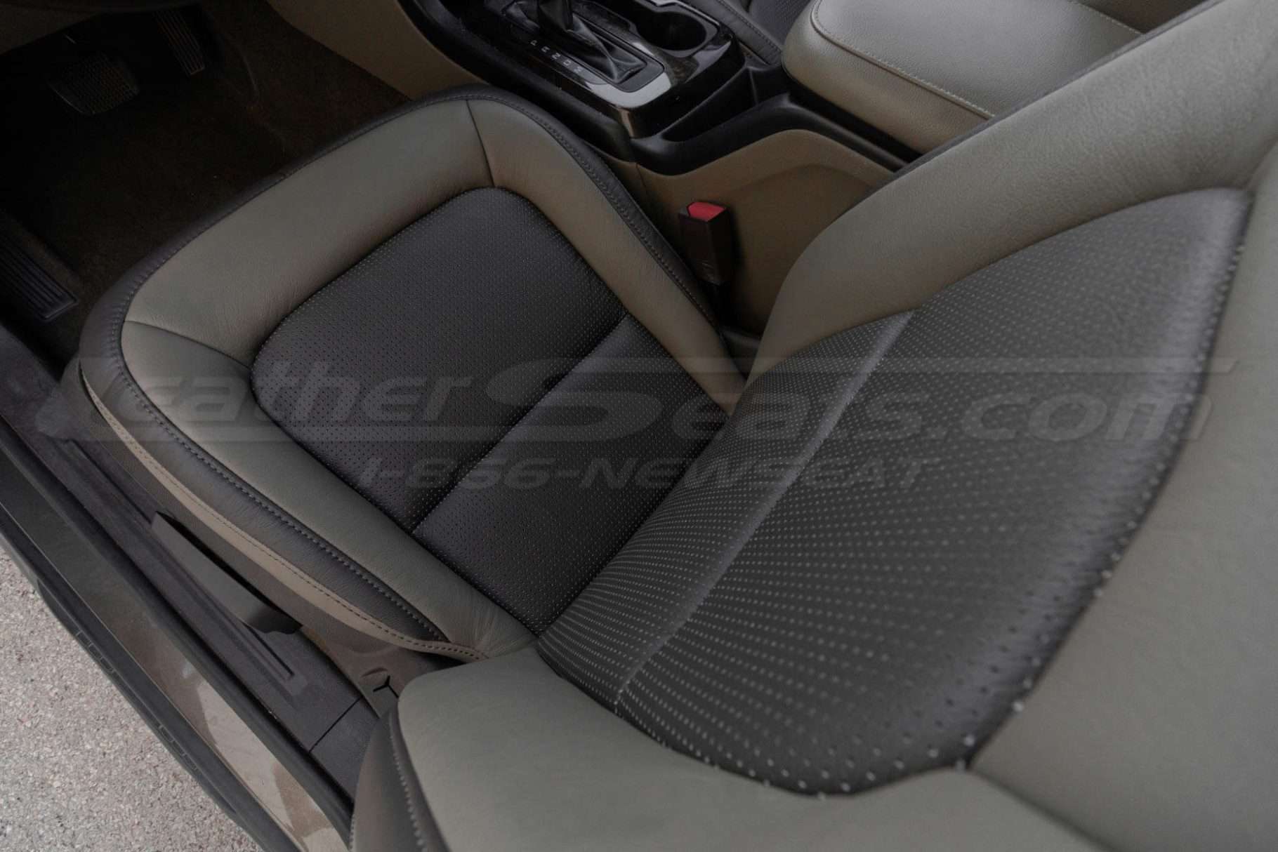 2015-2018 GMC Canyon Leather Seats - Top down view of front seat