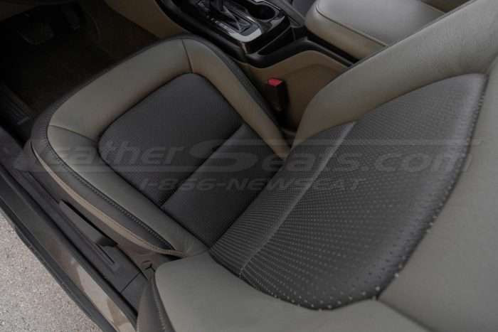 2015-2018 GMC Canyon Leather Seats - Top down view of front seat