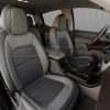 GMC Canyon leather seats - mid range view of front passenger seat