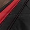 Contrasting Bright Red stitching