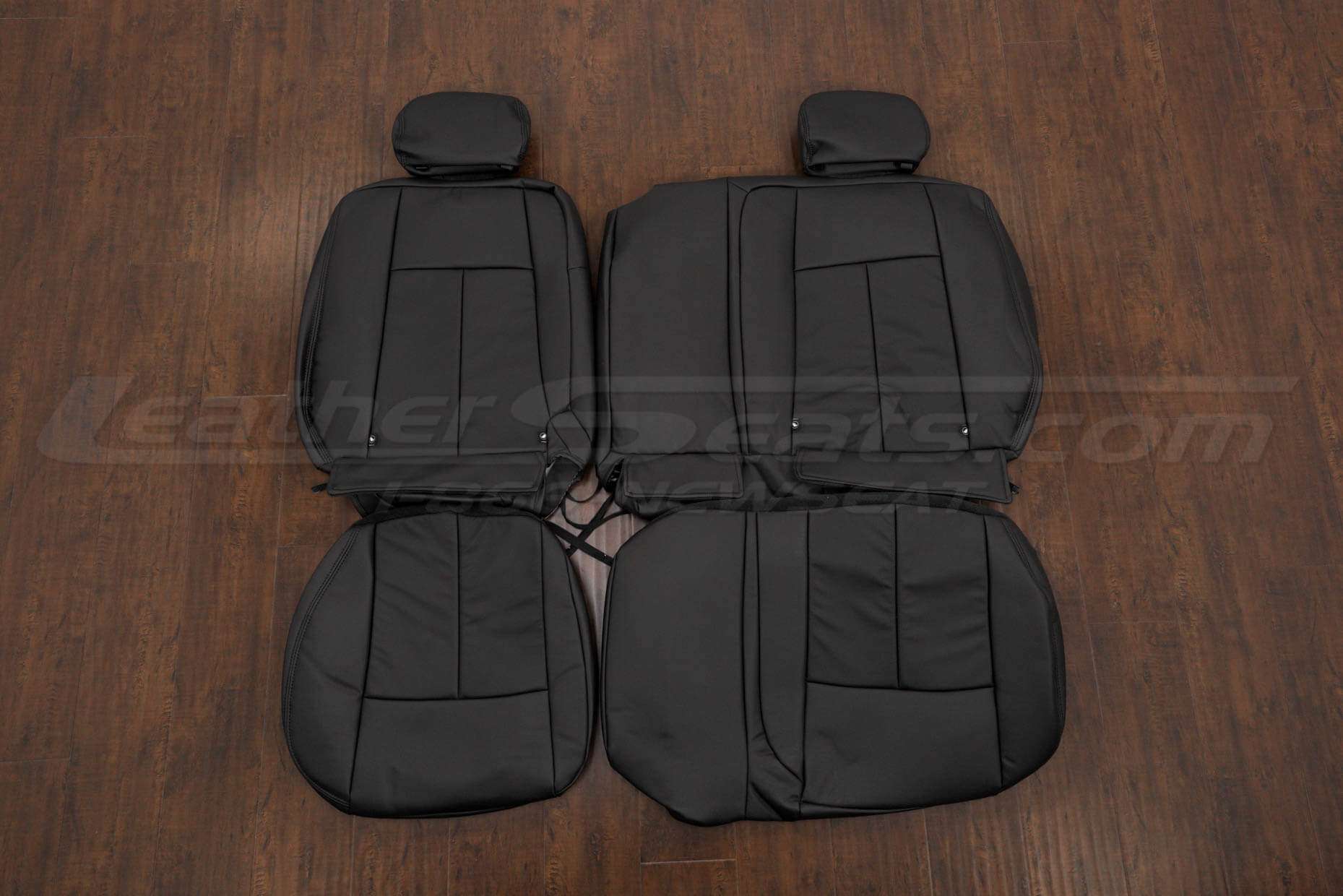 GMC Envoy Leather Seat Kit - Black - Rear seat upholstery