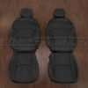 Subaru Forester leather seat kit - Black - Font seat upholstery