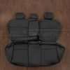 Subaru Forester Leather Seat Kit - Black - rear seat upholstery with Armrest