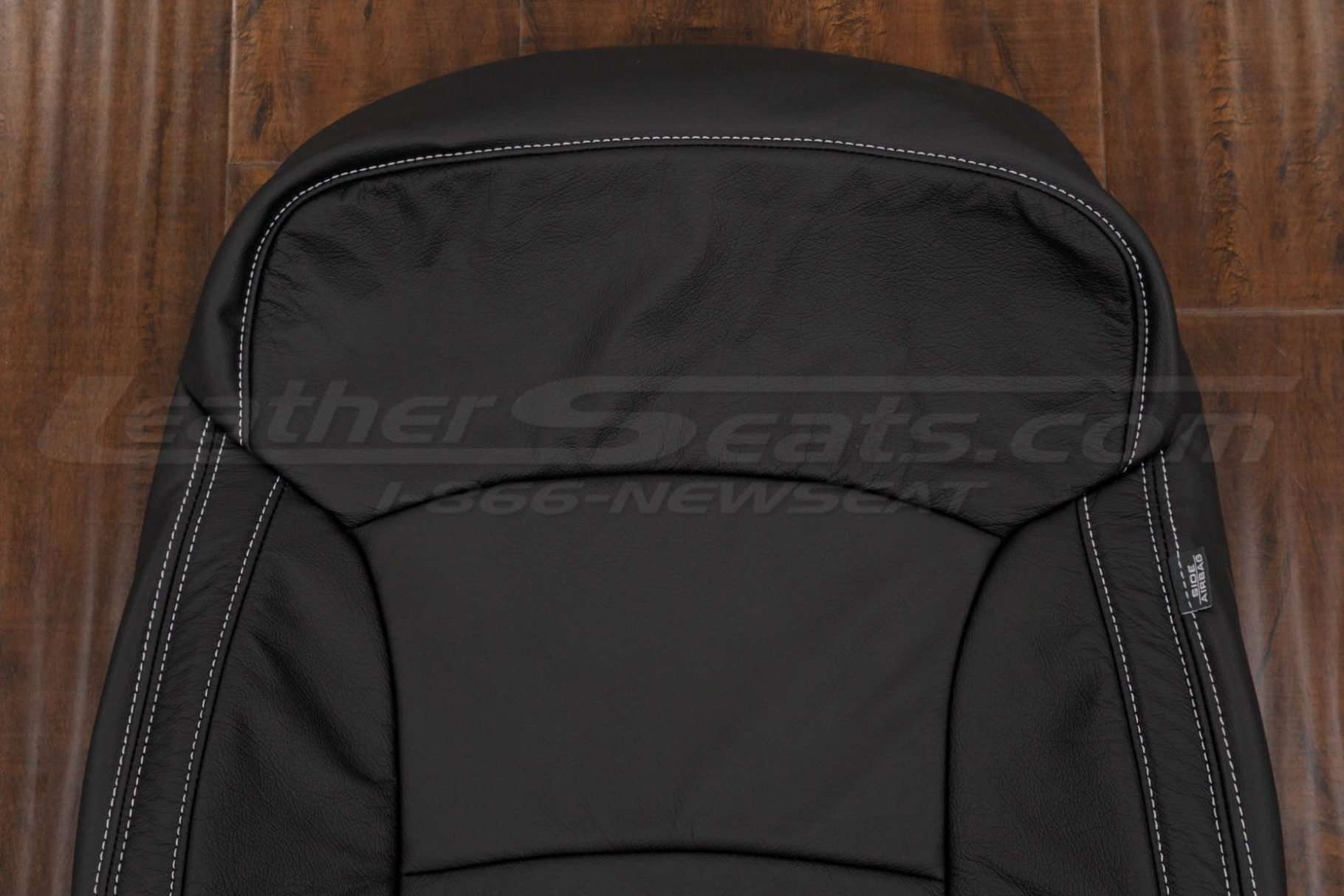 Upper section of front backrest