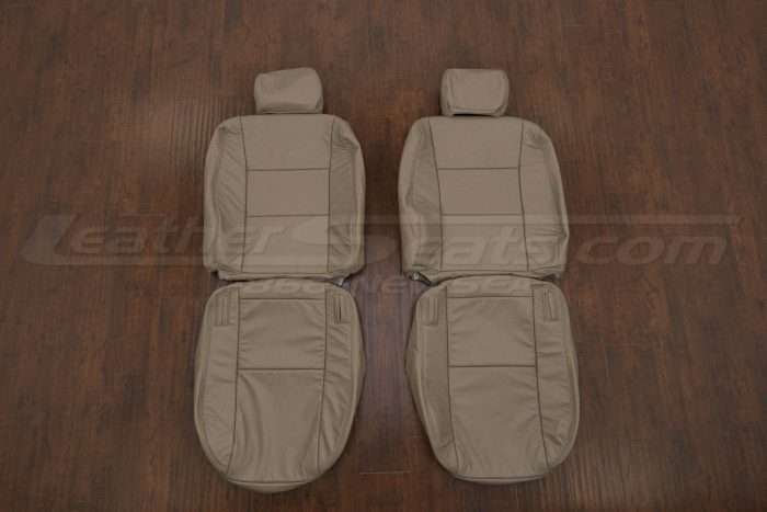 Toyota Camry Leather Seat Kit - Desert - Front seat upholstery