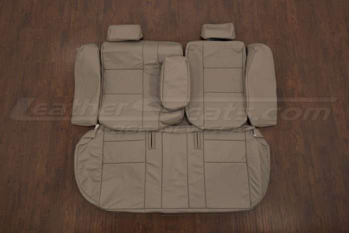 Toyota Camry Leather Seat Kit - Desert - Rear seat upholstery with Armrest and Bolsters