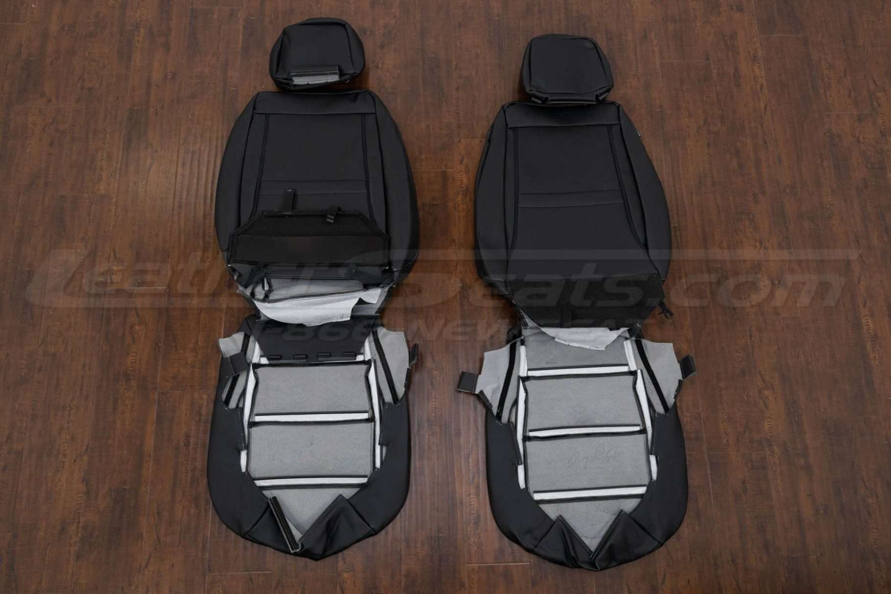 Back view of front row