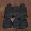 Chevy Tahoe Leather Seat Kit - Black - Third Row Upholstery