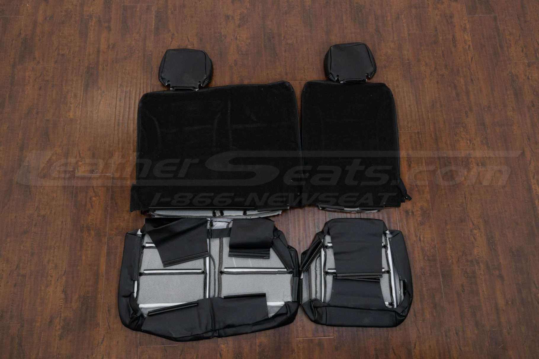 Back view of third row upholstery