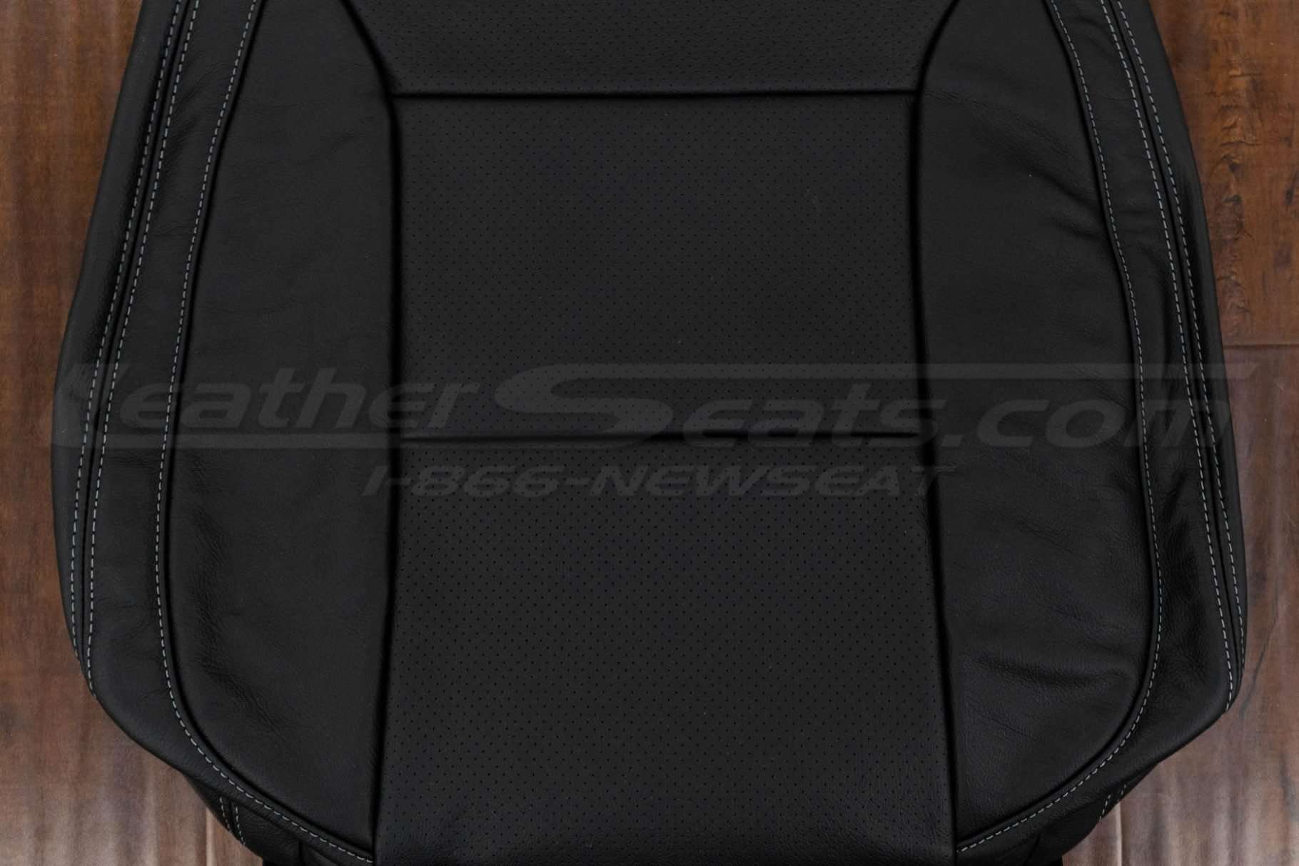 Perforated Body section of backrest