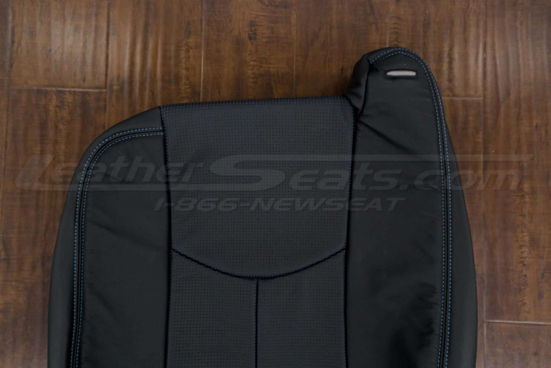 Upper section of front backrest