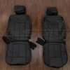 Ford Superduty Leather Seat Kit - Black - Front seat upholstery