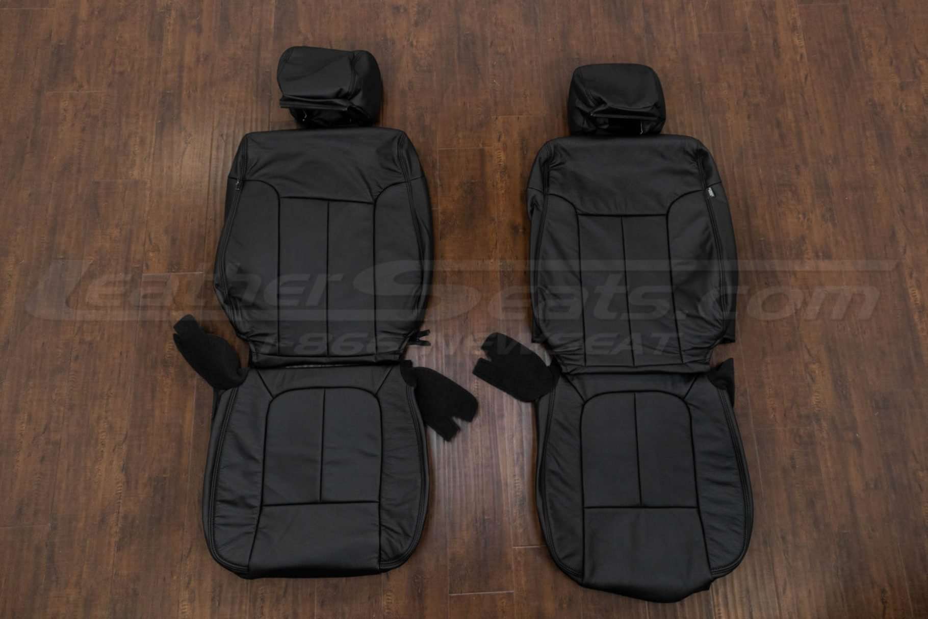 Ford Superduty Leather Seat Kit - Black - Front seat upholstery