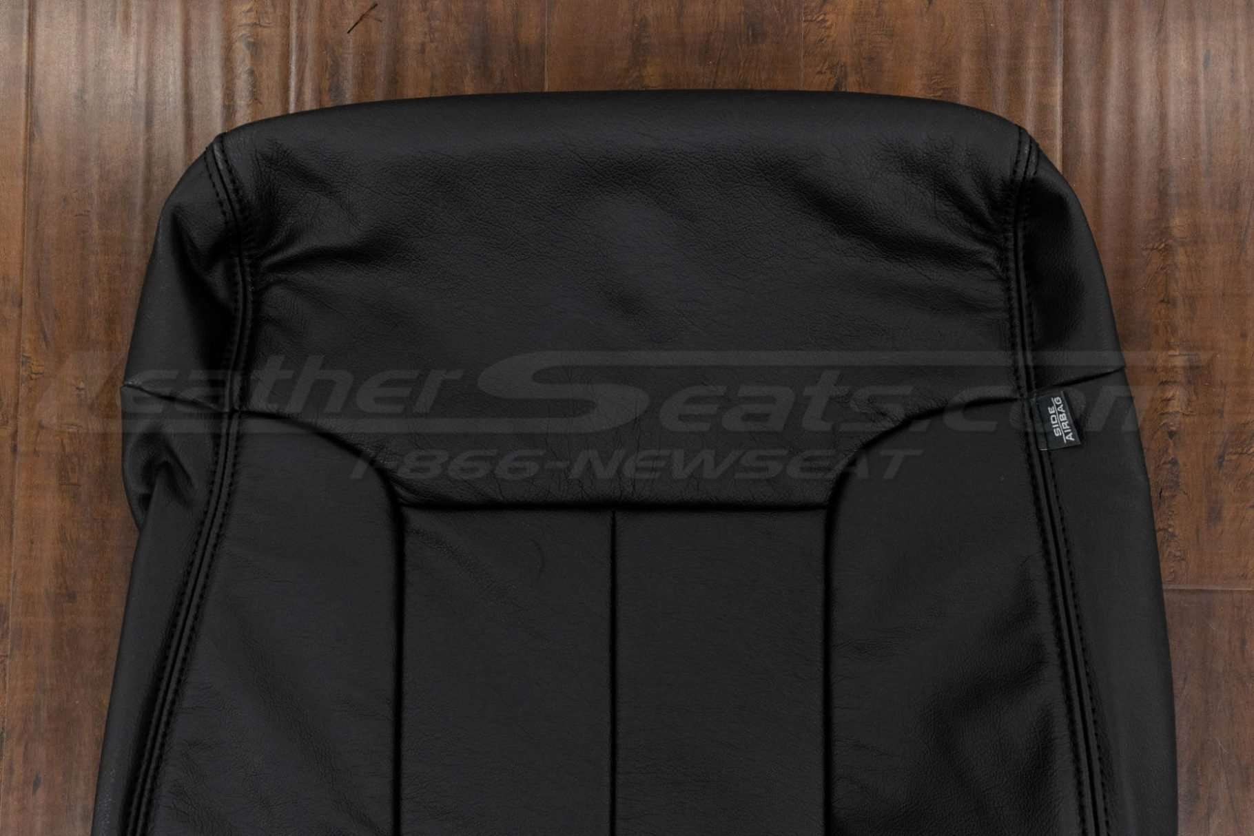 Upper section of front backrest