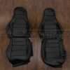 1996-1998 Mazda Miata Roadster Leather Seat Kit - Black - Front seat upholstery