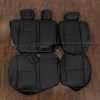Toyota FJ Cruiser Leather Seat Kit - Black - rear seat upholstery