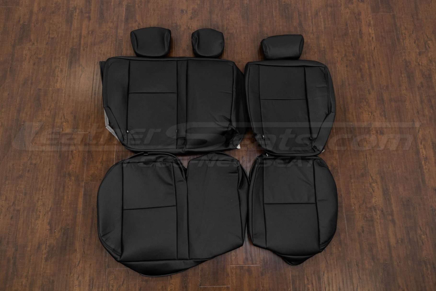 Toyota FJ Cruiser Leather Seat Kit - Black - rear seat upholstery