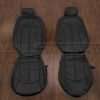 Hyundai Sonata Leather Seat Kit - Black - Front seat upholstery
