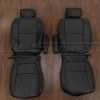 Honda Element Leather Seat Kit - Black - Front seat upholstery with armrests