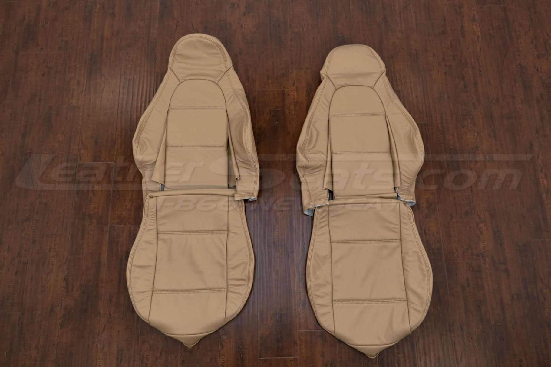 Mazda Miata leather kit - Bisque - Front seat upholstery