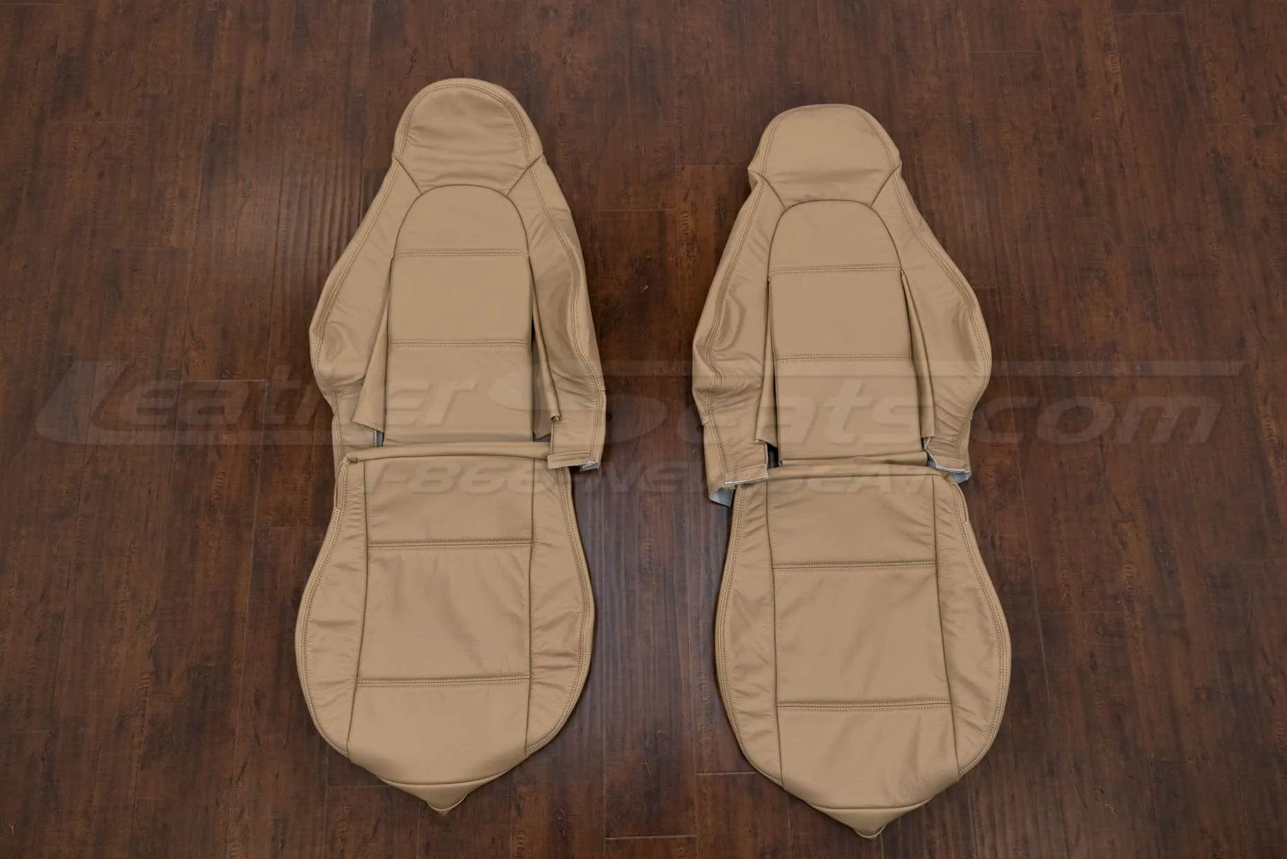 Mazda Miata leather kit - Bisque - Front seat upholstery