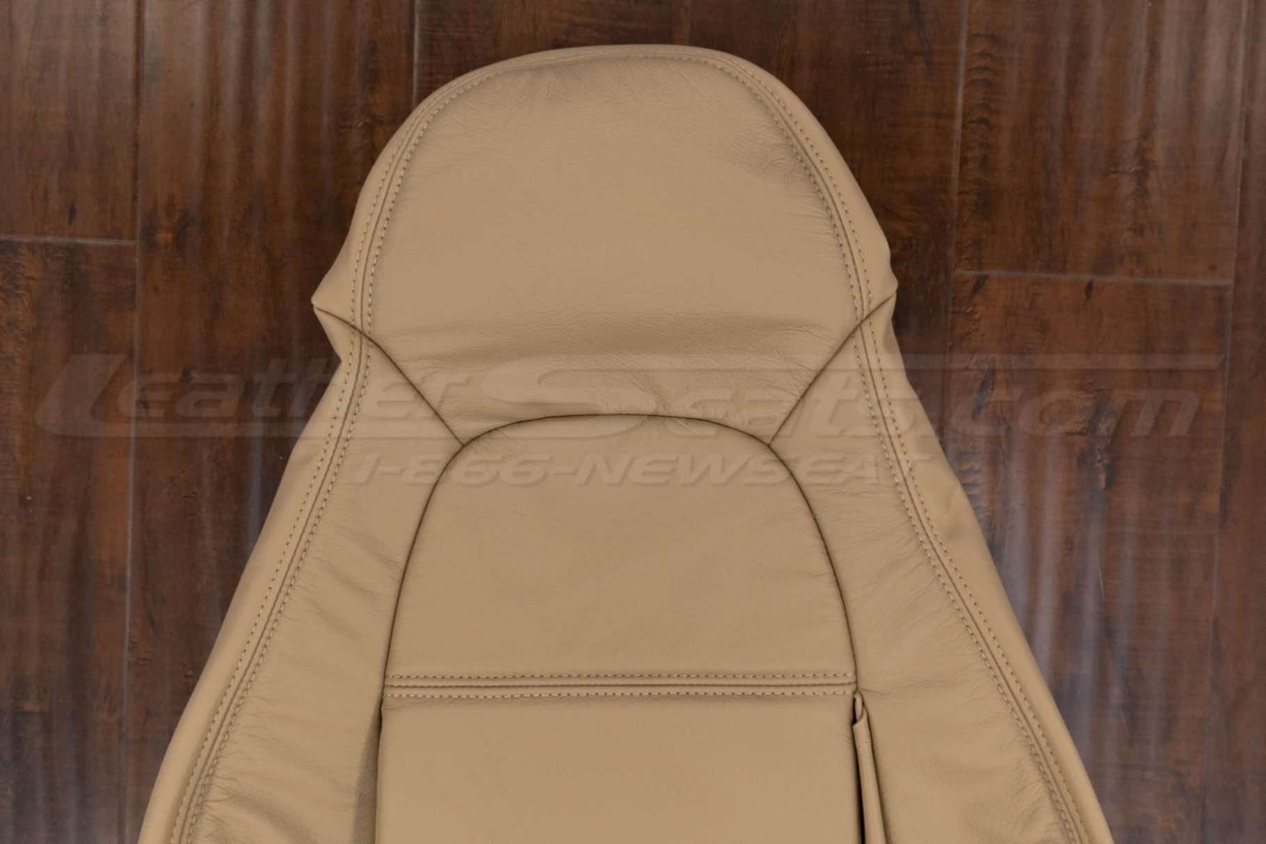 Upper section of front backrest