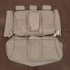 Honda Accord Leather Seat Kit - Ivory - Rear seat upholstery w/ Armrest and Bolsters
