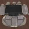 Back view of rear seat upholstery & Bolsters