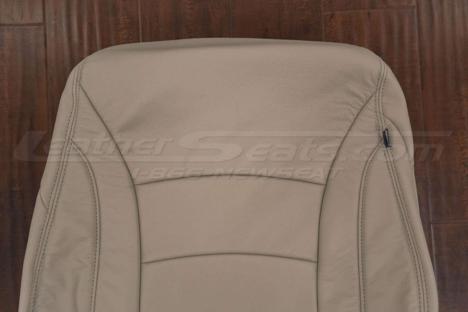 Upper section of front backrest