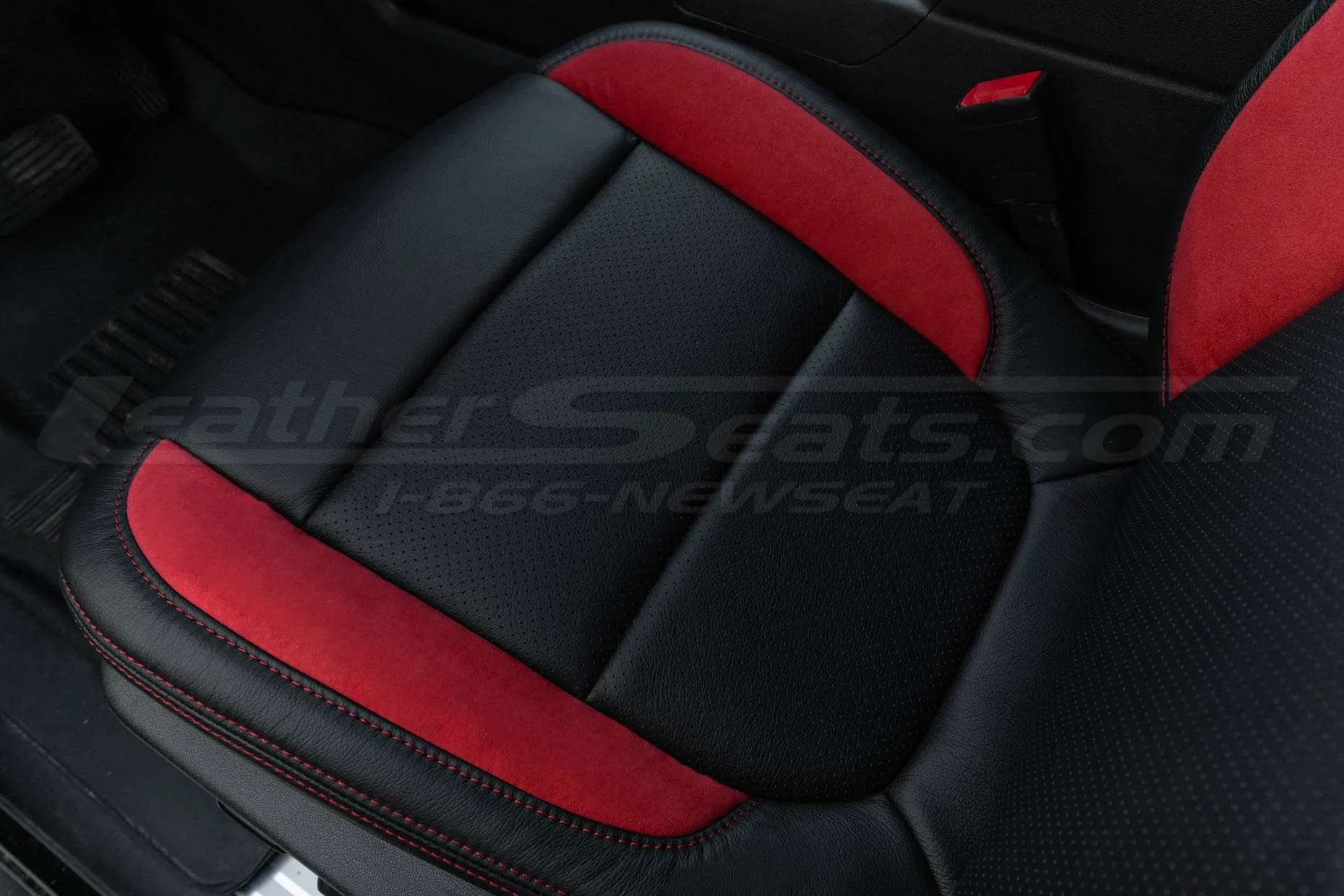 Front driver side seat cushion