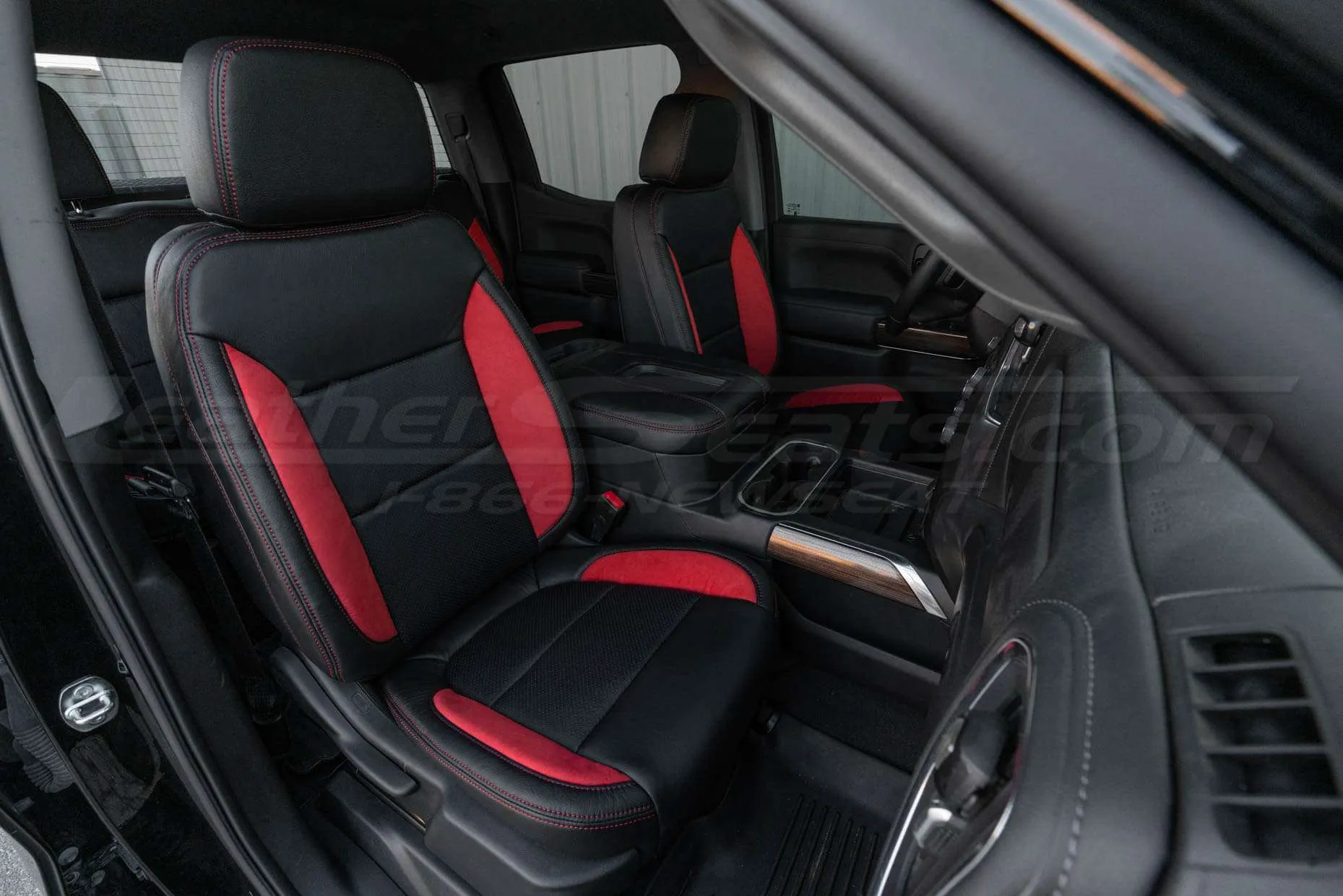 Leather seats for Chevrolet Silverado - Front passenger