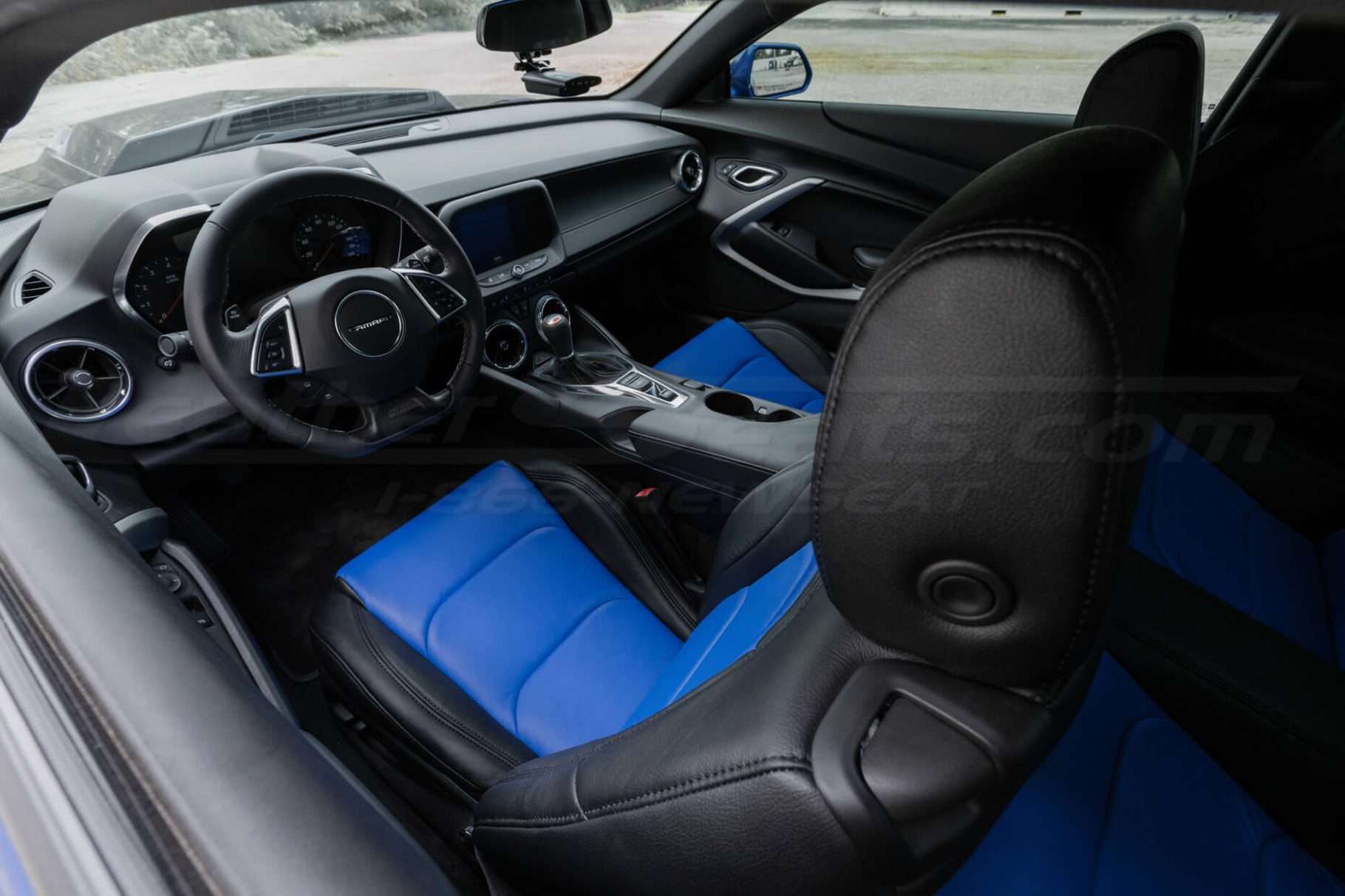 Top down view ofChevrolet Camaro Leather Seats